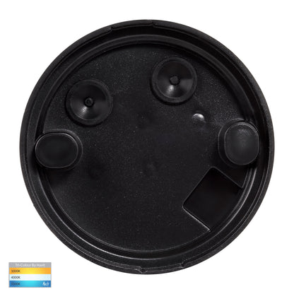 Black Surface Mounted Round Polycarb Downlight HV5832t-Blk