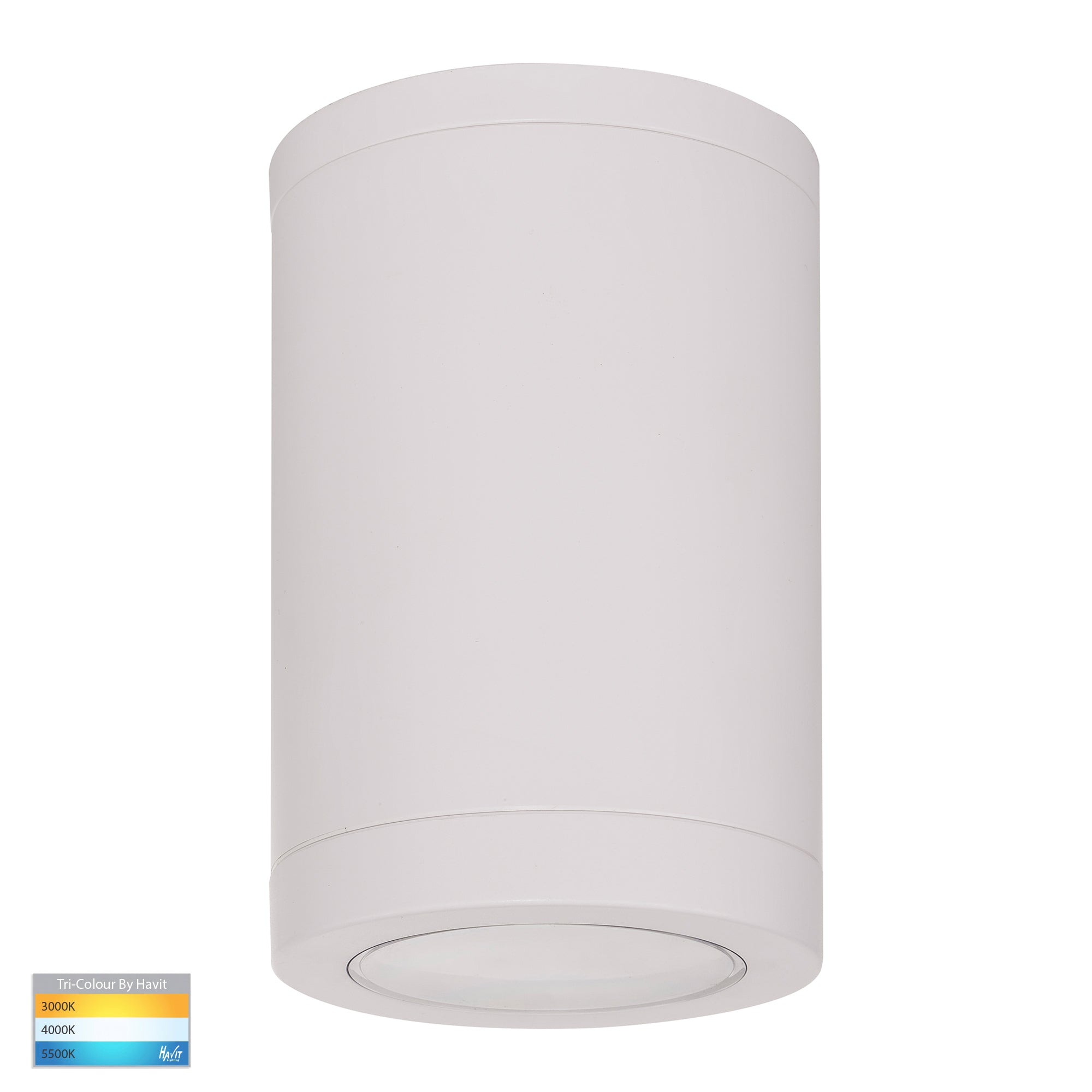 White Surface Mounted Round Polycarb Downlight HV5832t-Wht – Discount ...