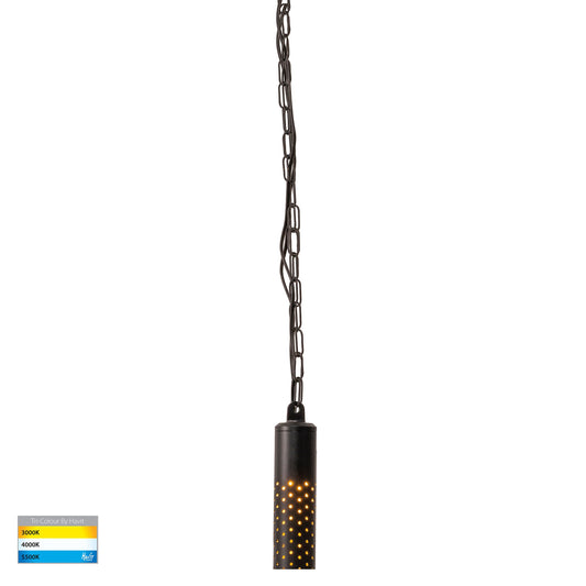 Black 54mm Cylinder Pendant Light 