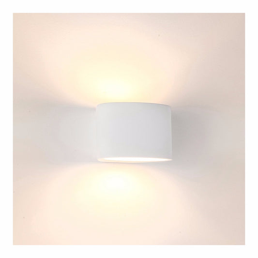 Arc Small Plaster Wall Light