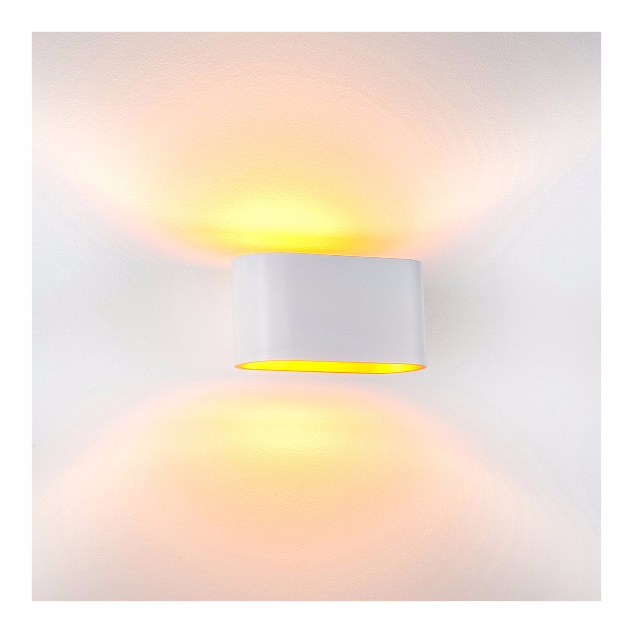 Concept White Aluminium Wall Light 