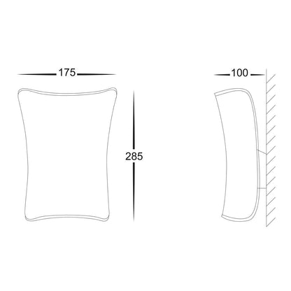 Hv8030 - Aurora Plaster LED Wall Light