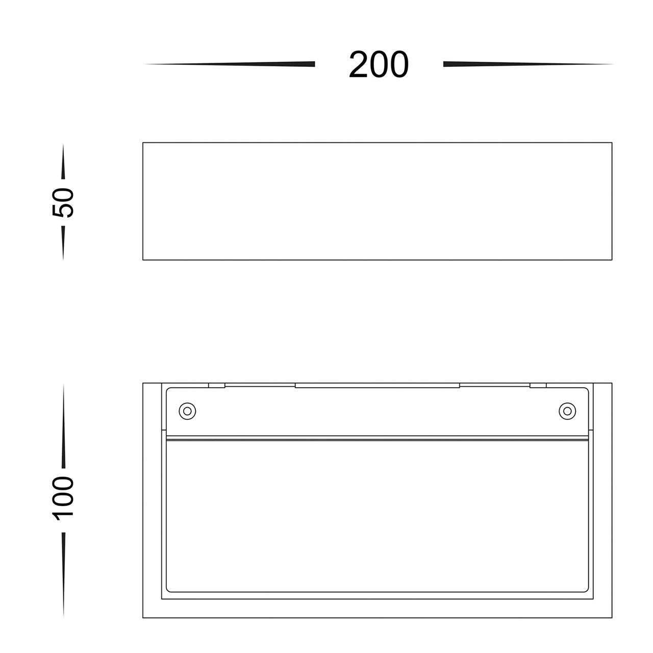 Sunrise 200 Plaster Wall Light 