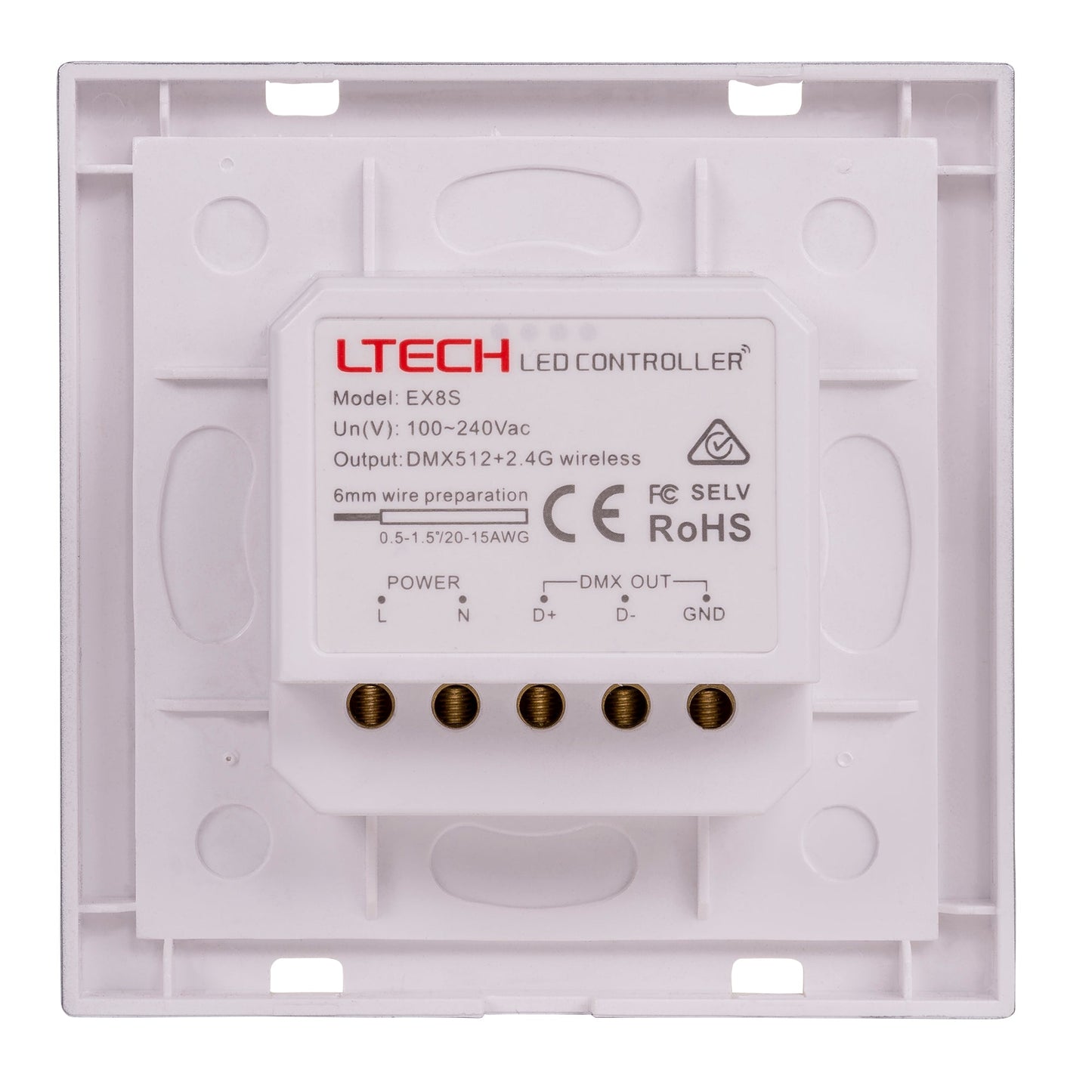 Rgbc/W Rf Touch Panel Controller - 4 Zone 