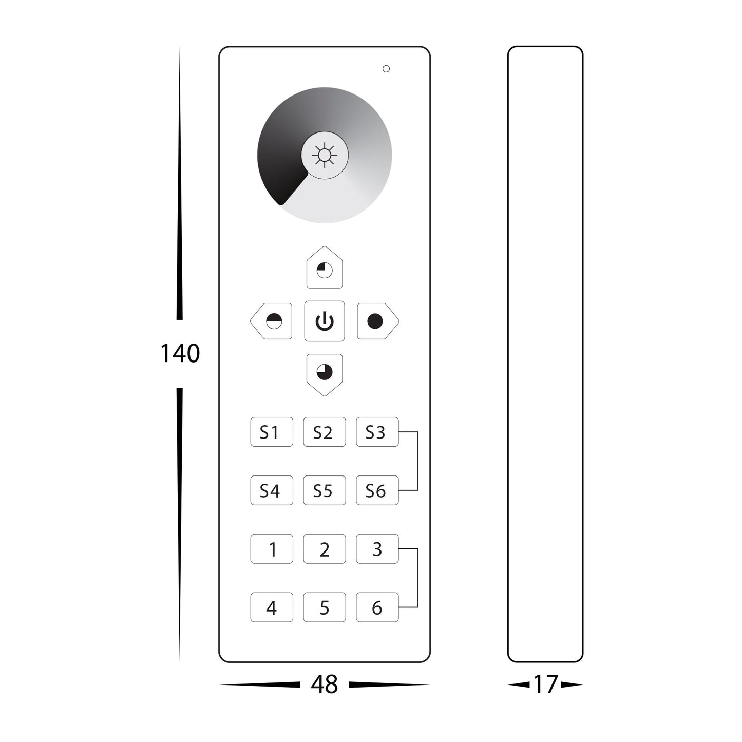 Single Colour Remote Controller