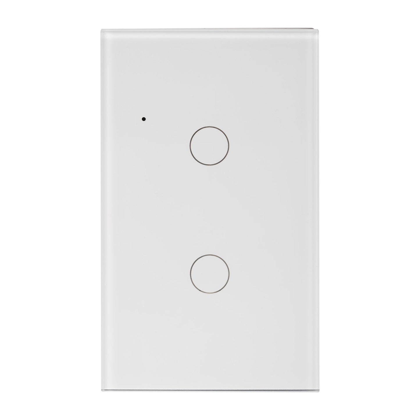 White 2 Gang Wifi Switch