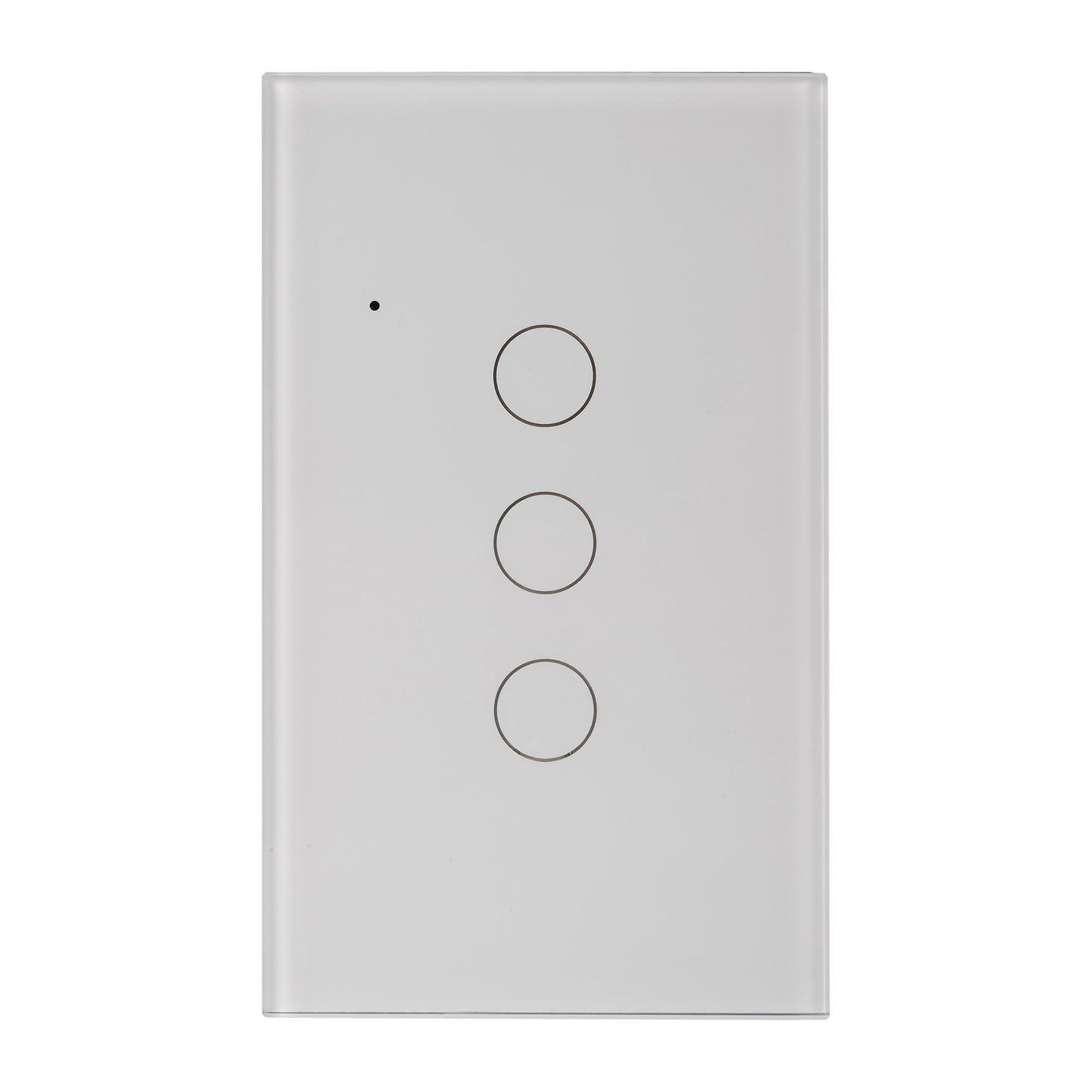 White 3 Gang Wifi Switch