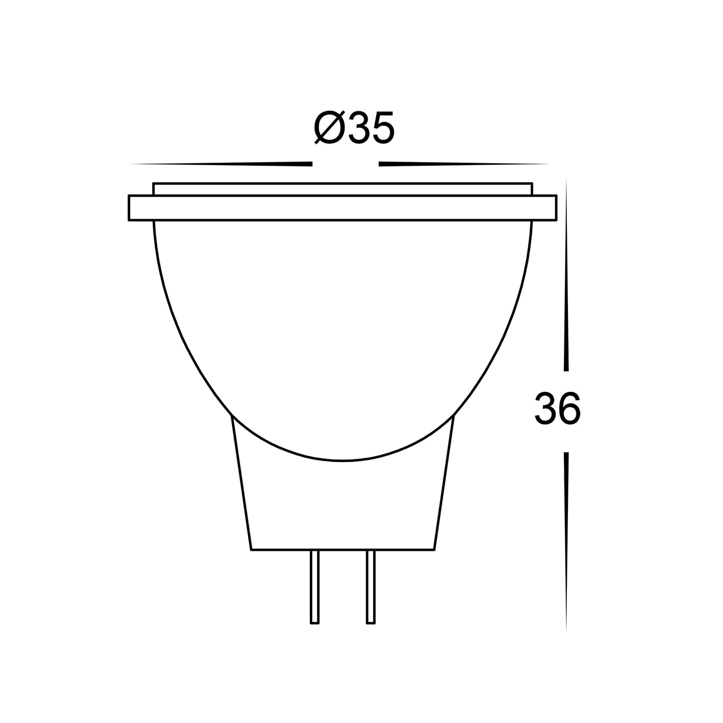 3w Mr11 12v Globe