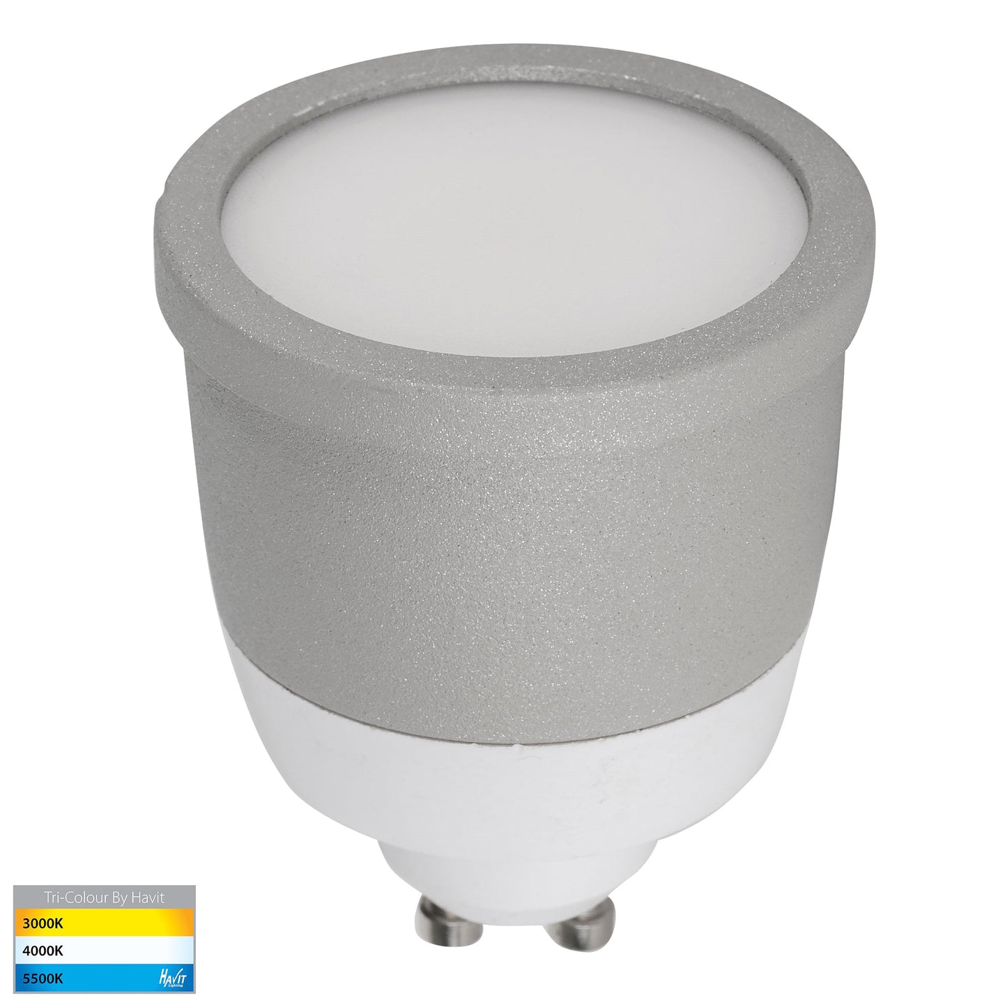 White Surface Mounted Round Polycarb Downlight  HV5832t-Wht