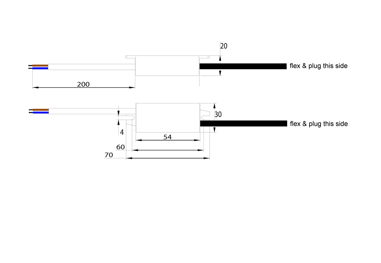 12v Dc Ip66 Weatherproof LED Driver HV9650s