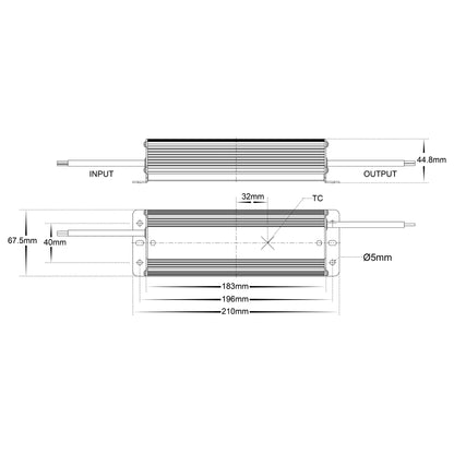 Hv9654 - 100w Weatherproof LED Driver