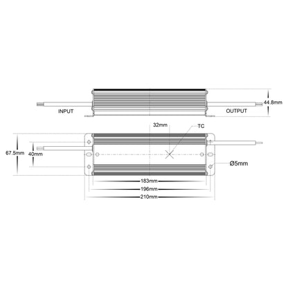 Hv9658-100w - 100w Weatherproof LED Driver