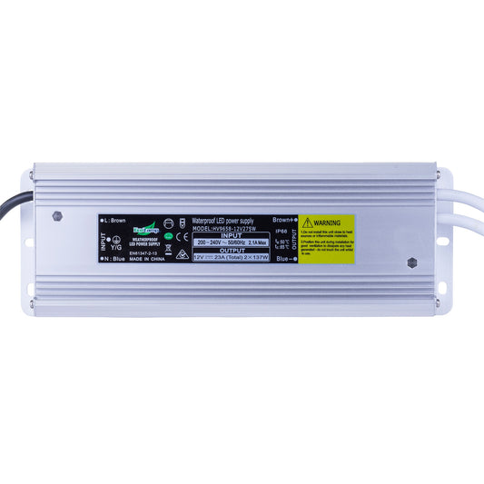 24v Dc Ip66 High Power Factor Weatherproof LED Driver  HV9658-24v300w