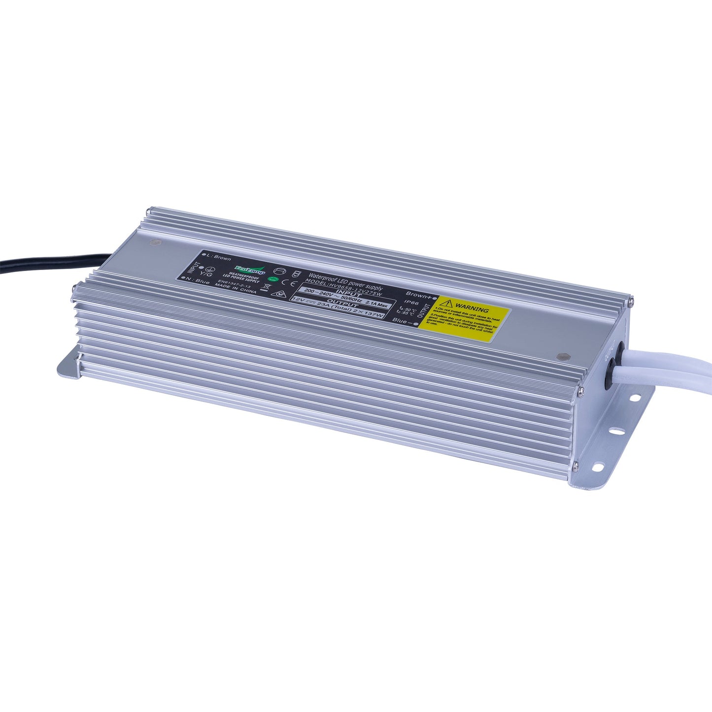 12v Dc Ip66 High Power Factor Weatherproof LED Driver HV9658-12v275w