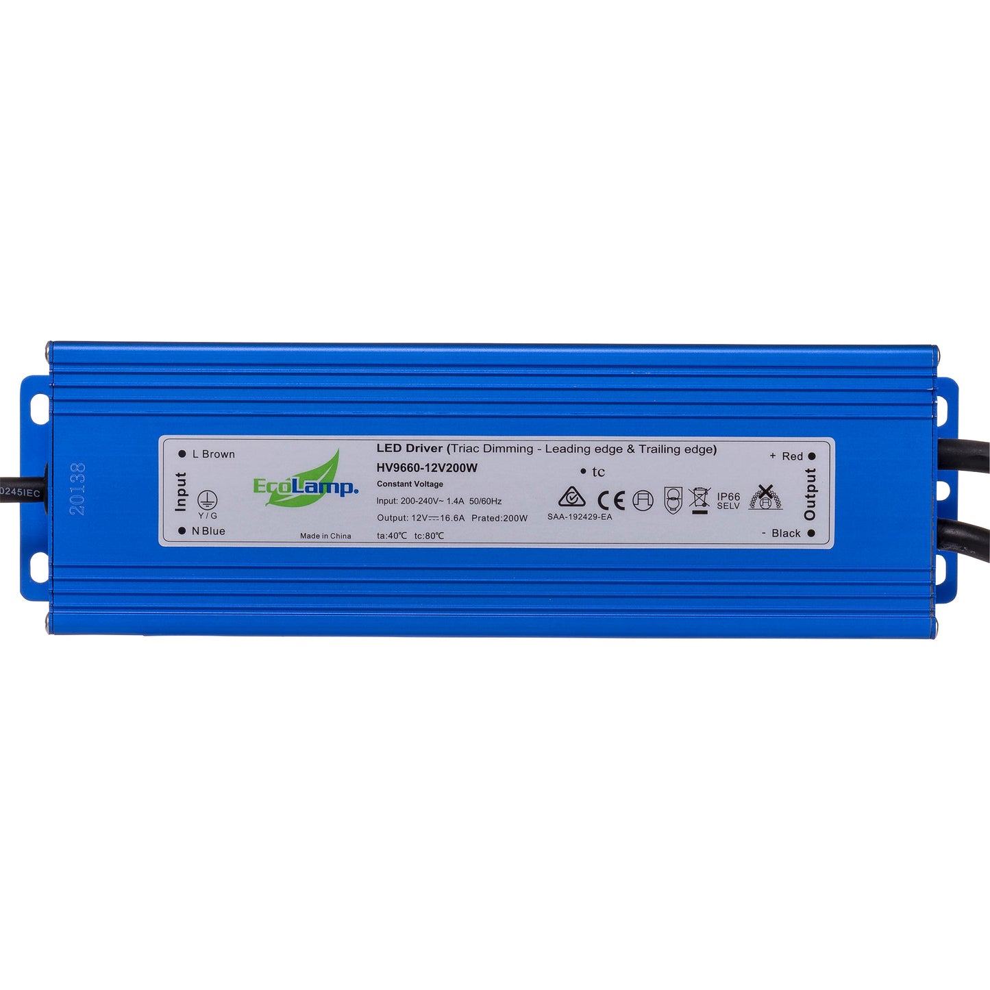 Hv9660-200w - 200w Weatherproof Dimmable LED Driver