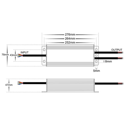 Hv9660-300w - 300w Weatherproof Dimmable LED Driver