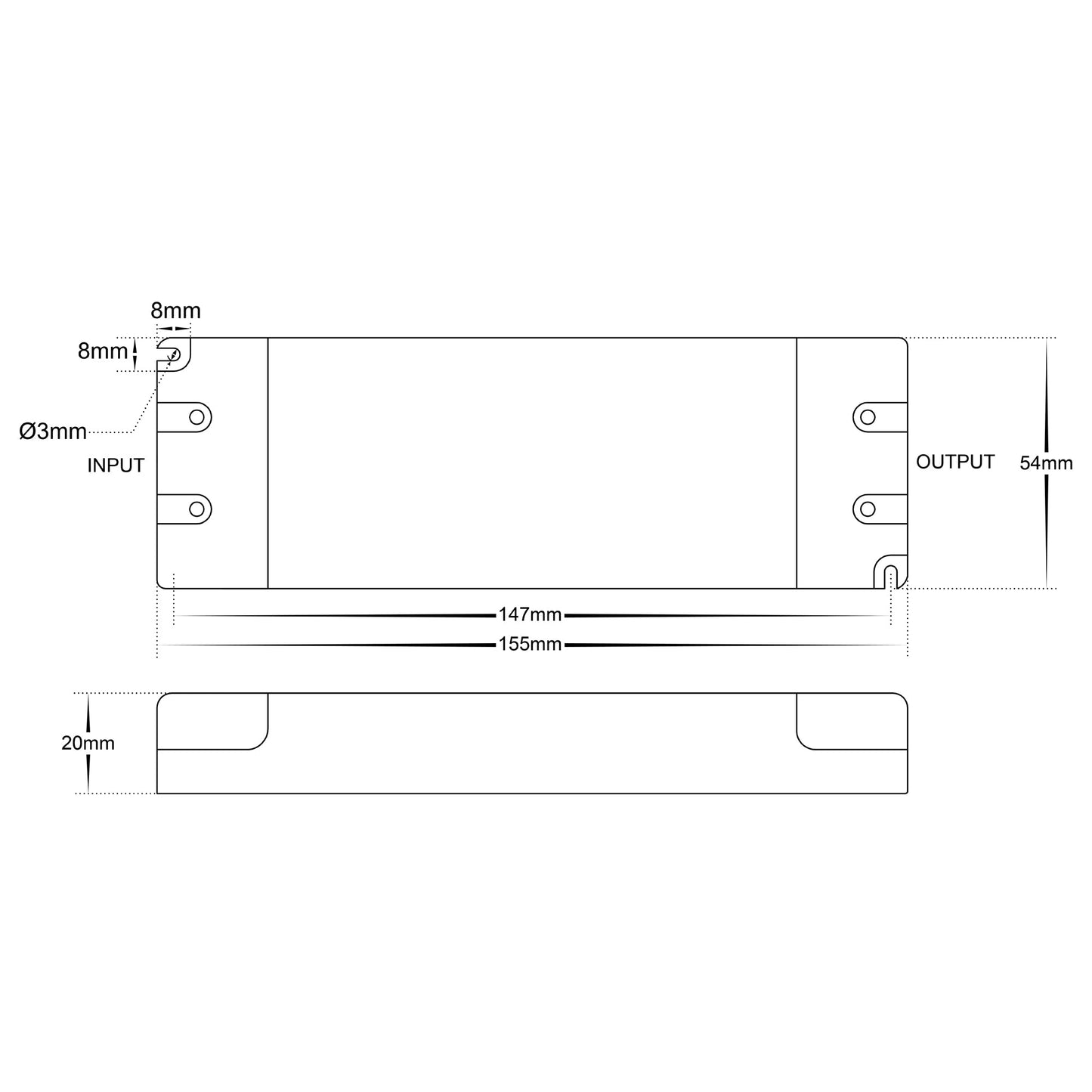 Hv9660-30w - 30w Indoor Dimmable LED Driver