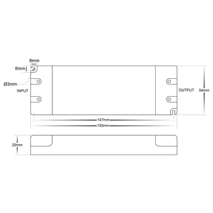 Hv9660-30w - 30w Indoor Dimmable LED Driver