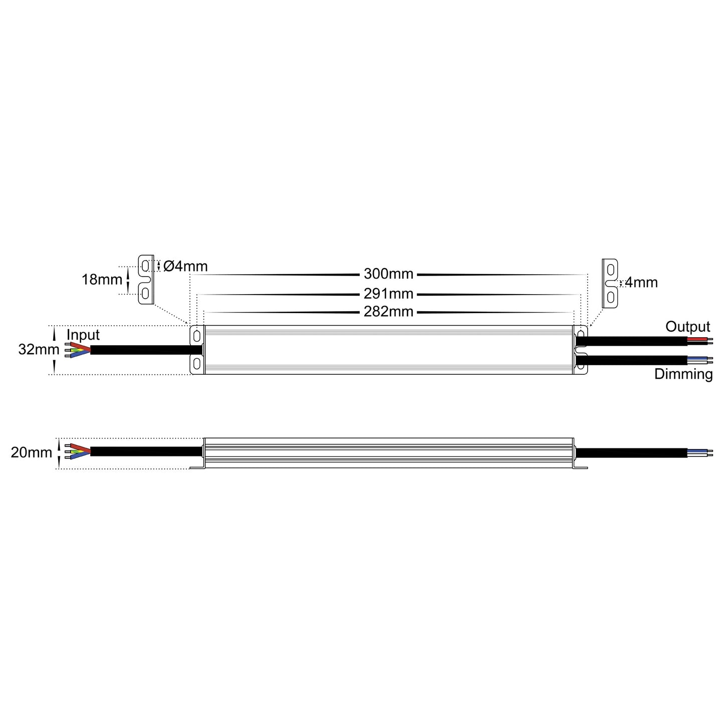 Hv9661-60w - 60w Triac + 0-1/10v Dimmable LED Driver