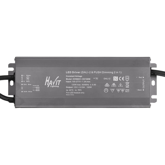 12v DC IP66 Dali Dimmable LED Driver
