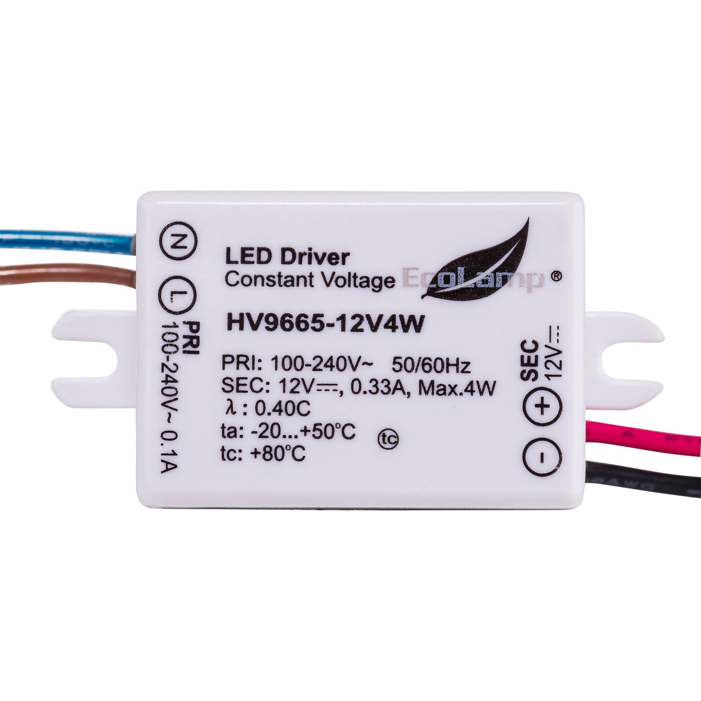 Hv9665-12v4w / HV9665-24v4w - 4w Ip65 Weatherproof LED Driver