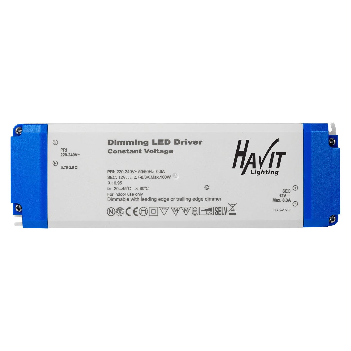 12v DC IP20 Triac Dimmable LED Driver