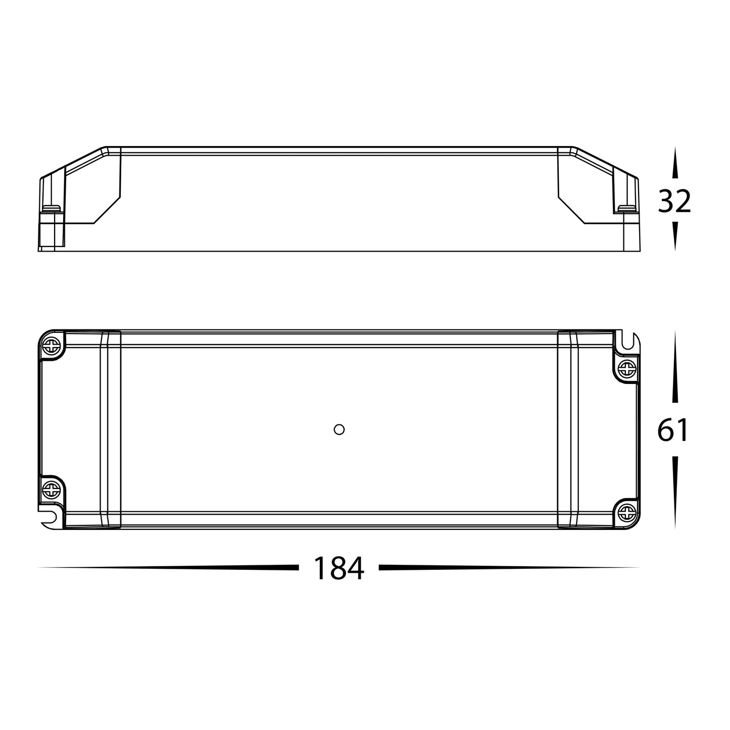 12v DC IP20 Triac Dimmable LED Driver 