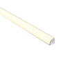 90° Corner Aluminium Profile with Standard Diffuser per metre Supplied with 2x mounting clips per metre + 2x end caps per length
