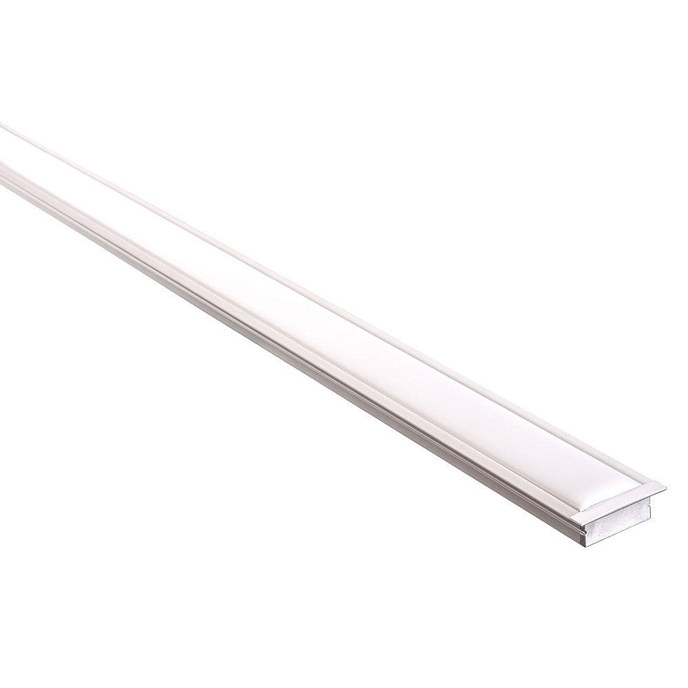 Hv9695-2810 - Shallow Square Winged Aluminium Profile
