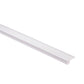 Aluminium Step Tread Profile with Standard Diffuser per metre - Supplied with 2x end caps per length