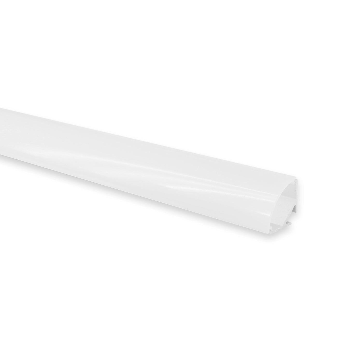 Corner Aluminium Profile with Standard Diffuser - Kit - 2 Metre length 