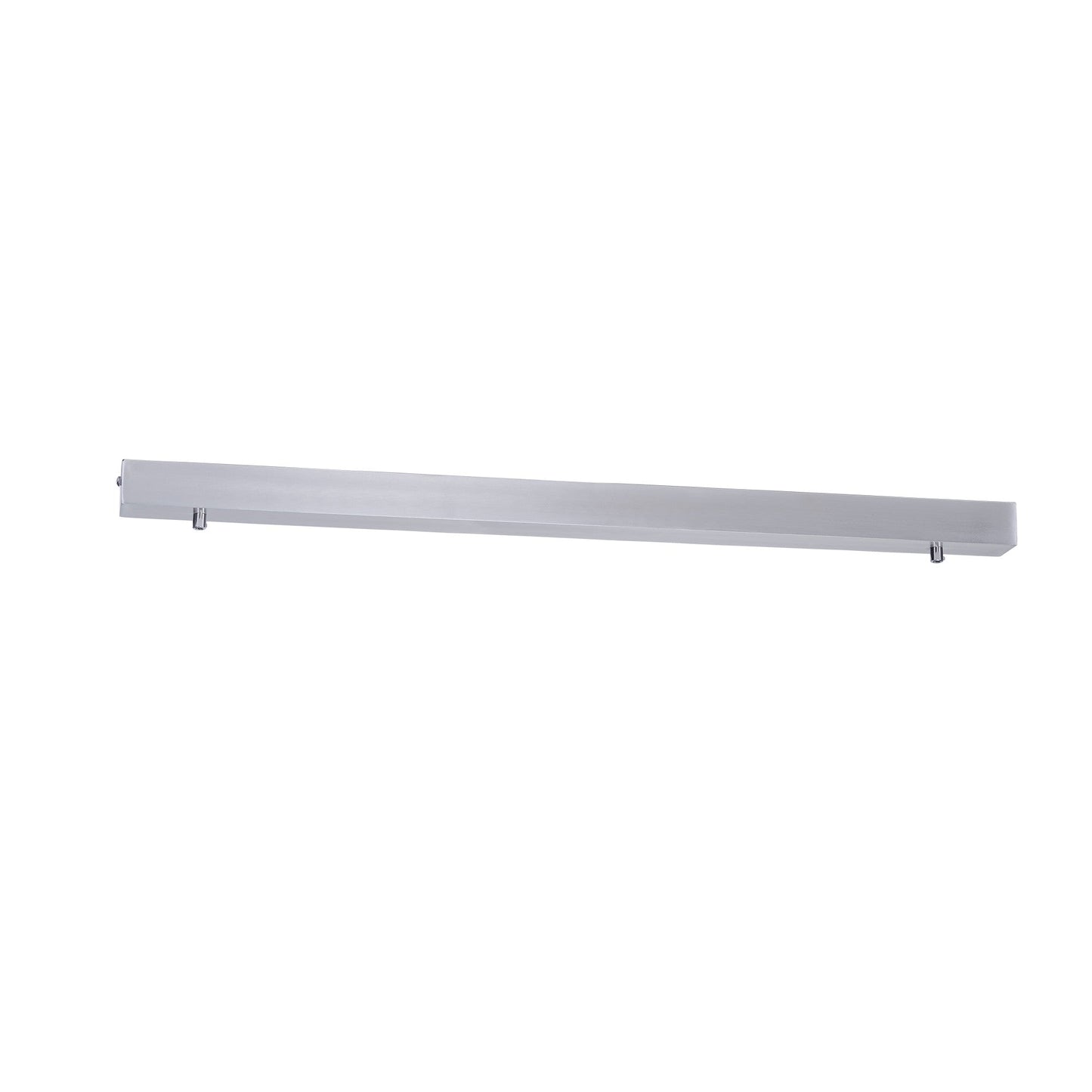 800mm Surface Mounted Rectangular Canopy Satin Chrome