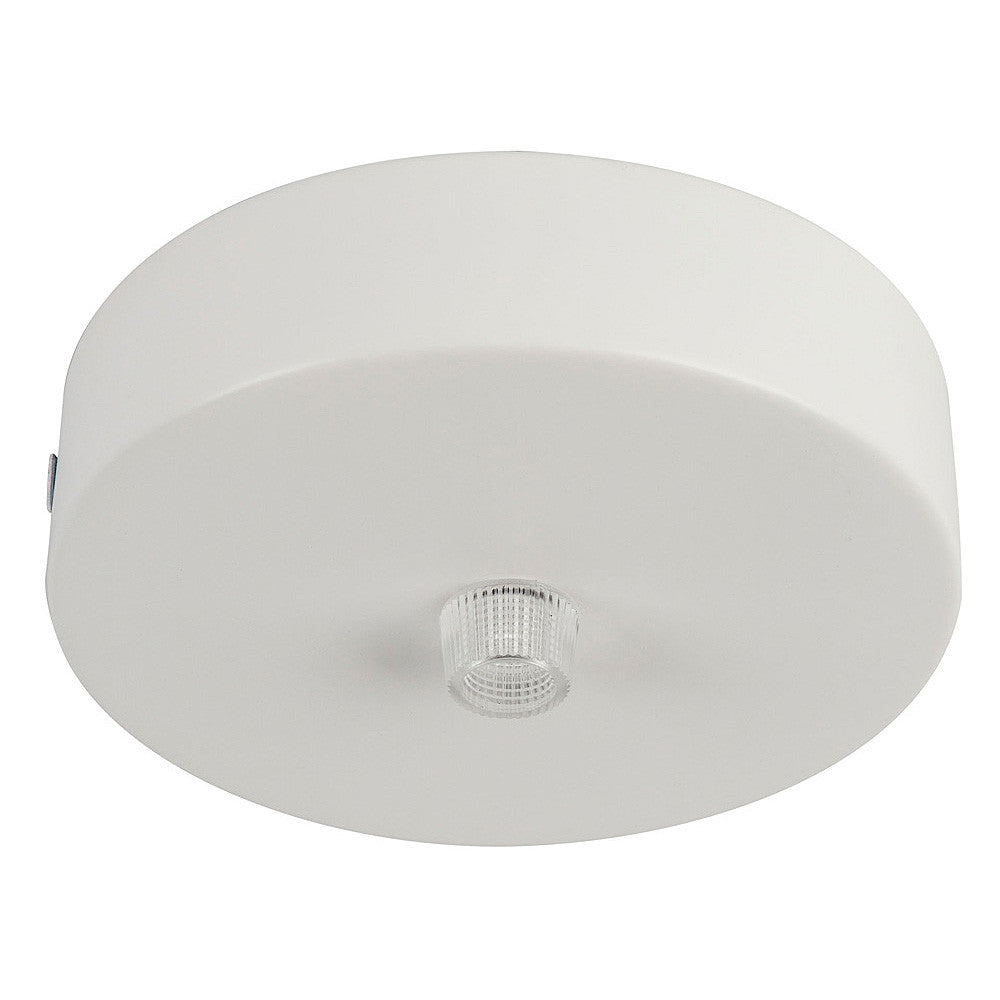100mm Surface Mounted Round Canopy White