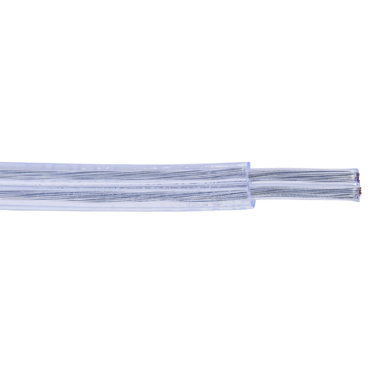 2 Core Clear Low Voltage Cable - 1m 