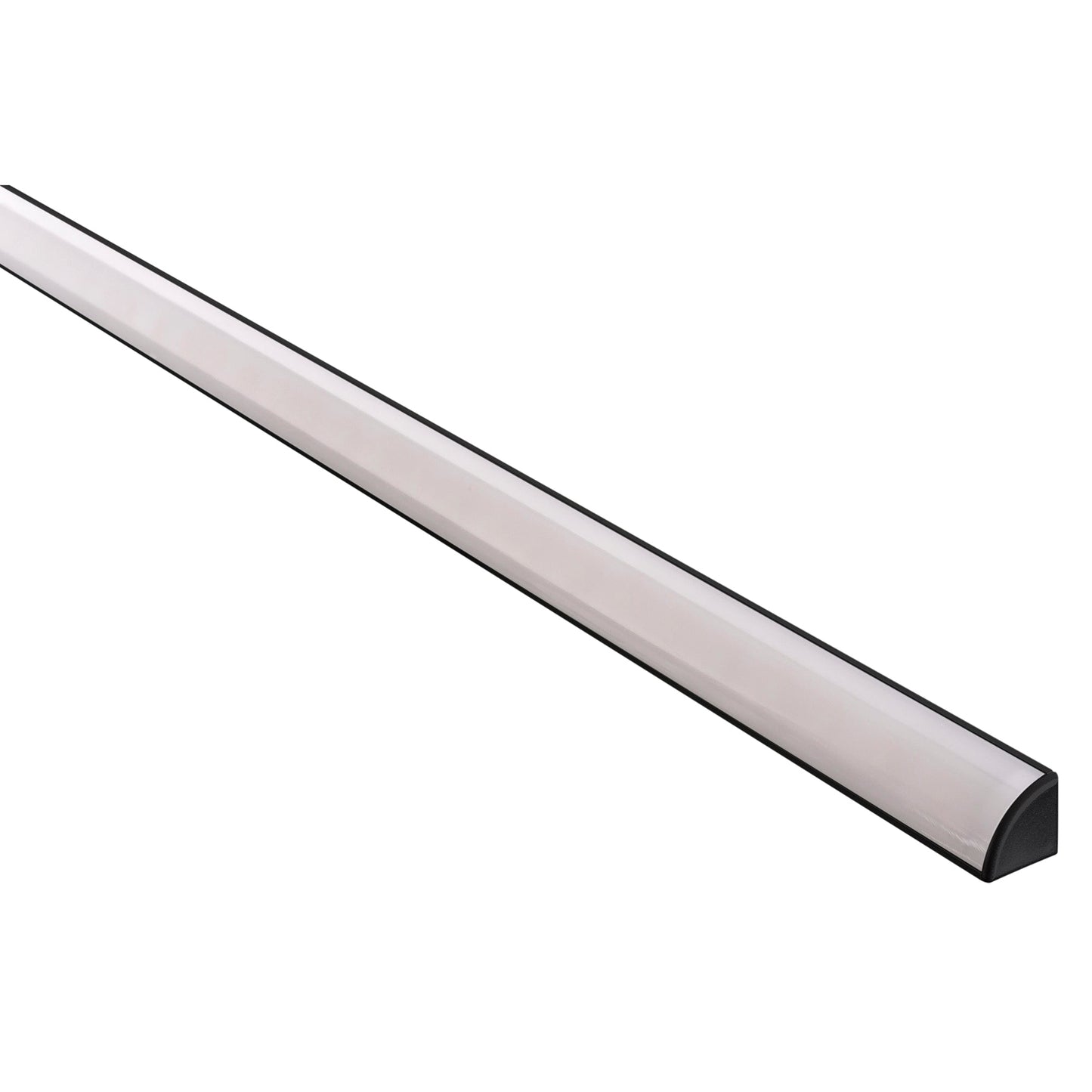 Hv9691-1616-Blk - Black Corner Aluminium Profile