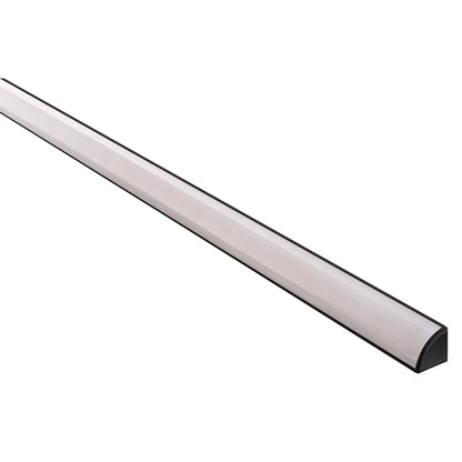 Hv9691-1616-Blk - Black Corner Aluminium Profile