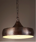 Lafayette Dark Brass One Light Pendant