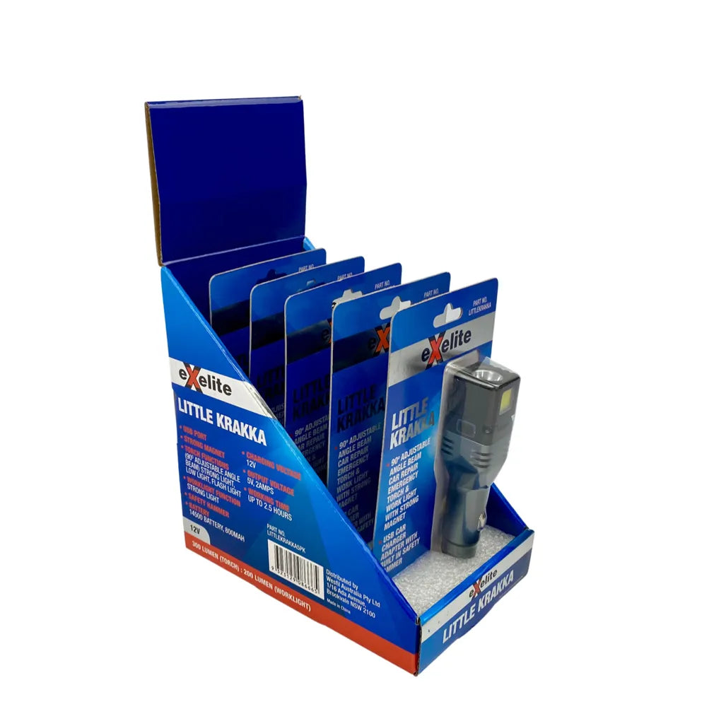 LITTLE KRAKKA: 12V Emergency Torch & Work Light single buy