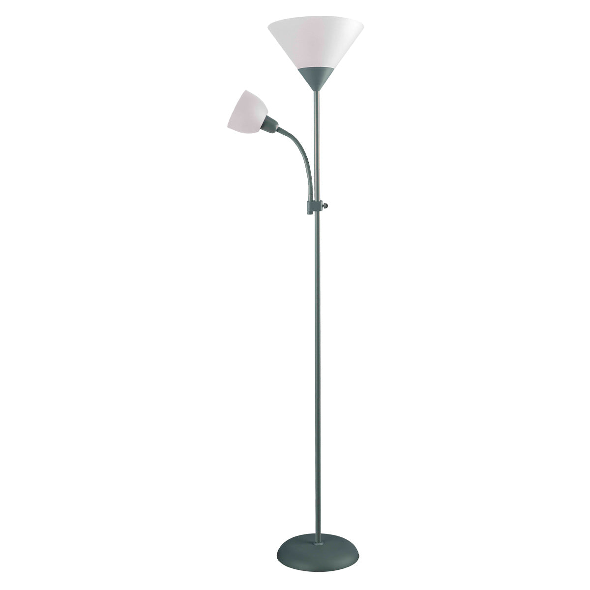 Georgia Mother and Child Floor Lamp - Grey