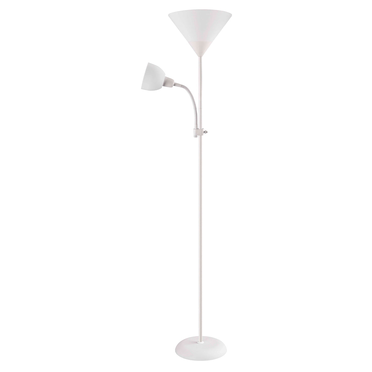 Georgia Mother and Child Floor Lamp - White
