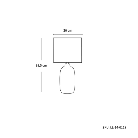 Botany Ceramic Table Lamp
