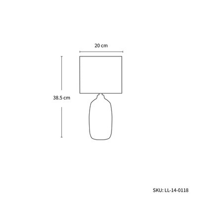 Botany Ceramic Table Lamp