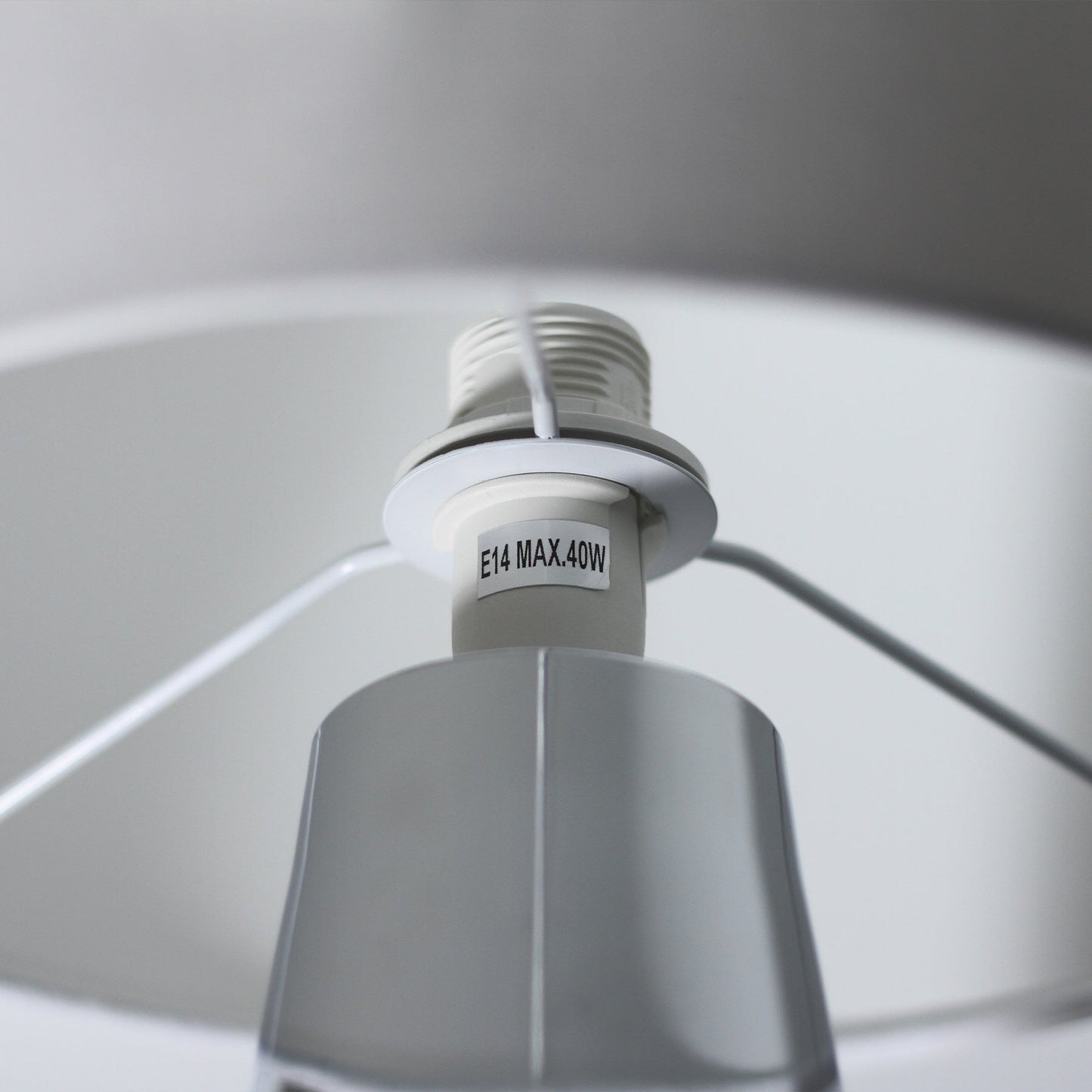 Tayla Touch Table Lamp - White