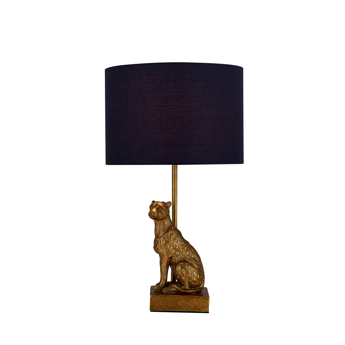 Cheetah Sitting Table Lamp - Copper