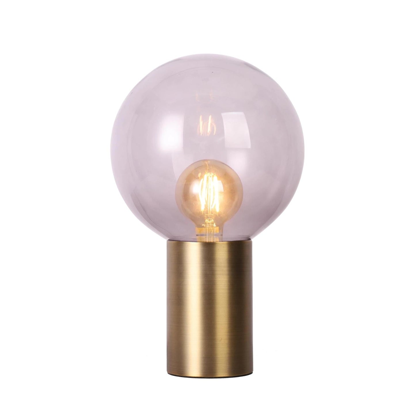 Terrazo Metallic Touch Table Lamp - LED Globe Included