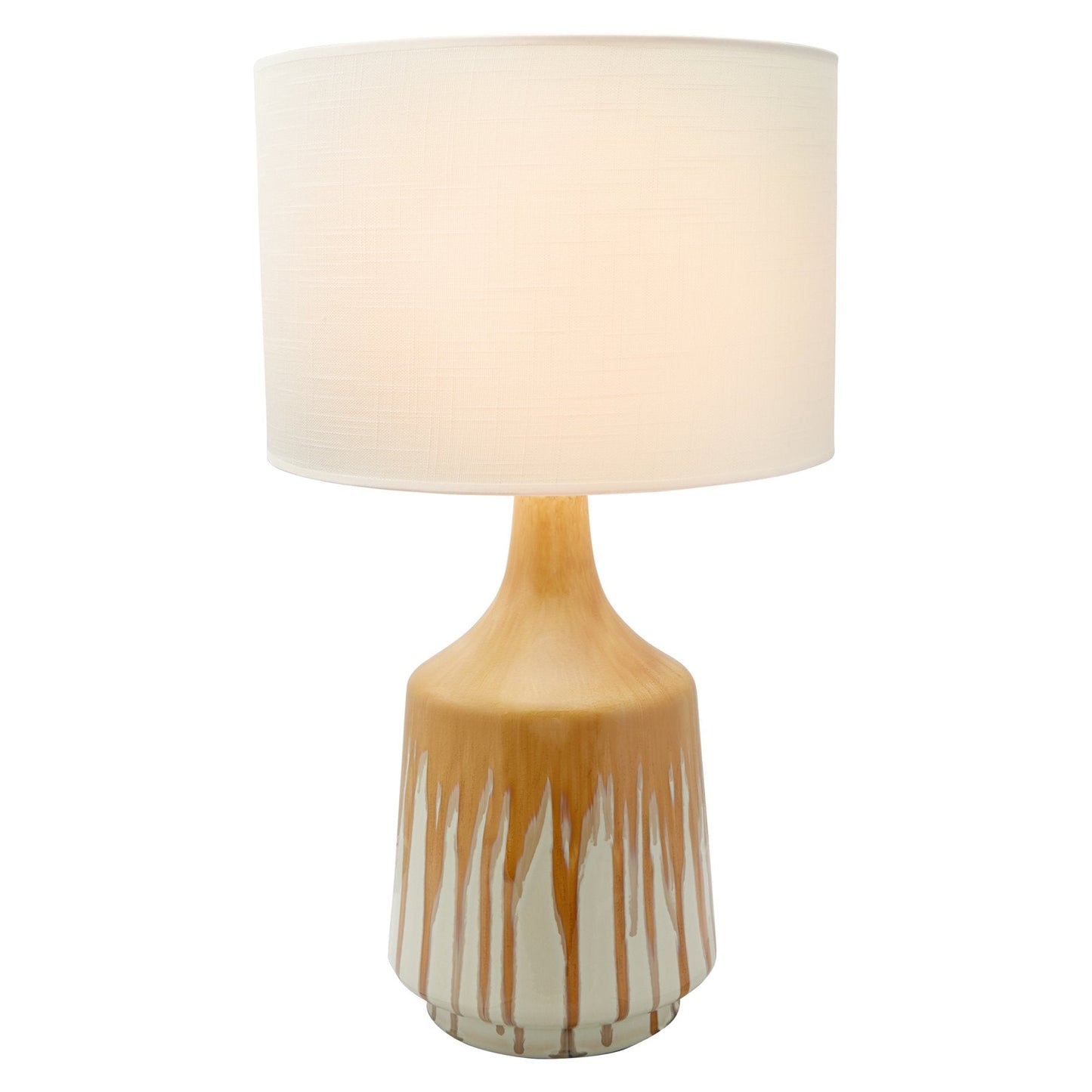 Martha Ceramic Table Lamp - Yellow
