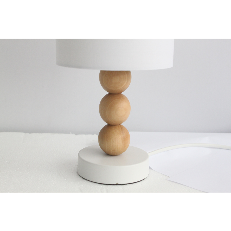 Cara Table Lamp - White
