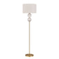 Murano Floor Lamp Brass