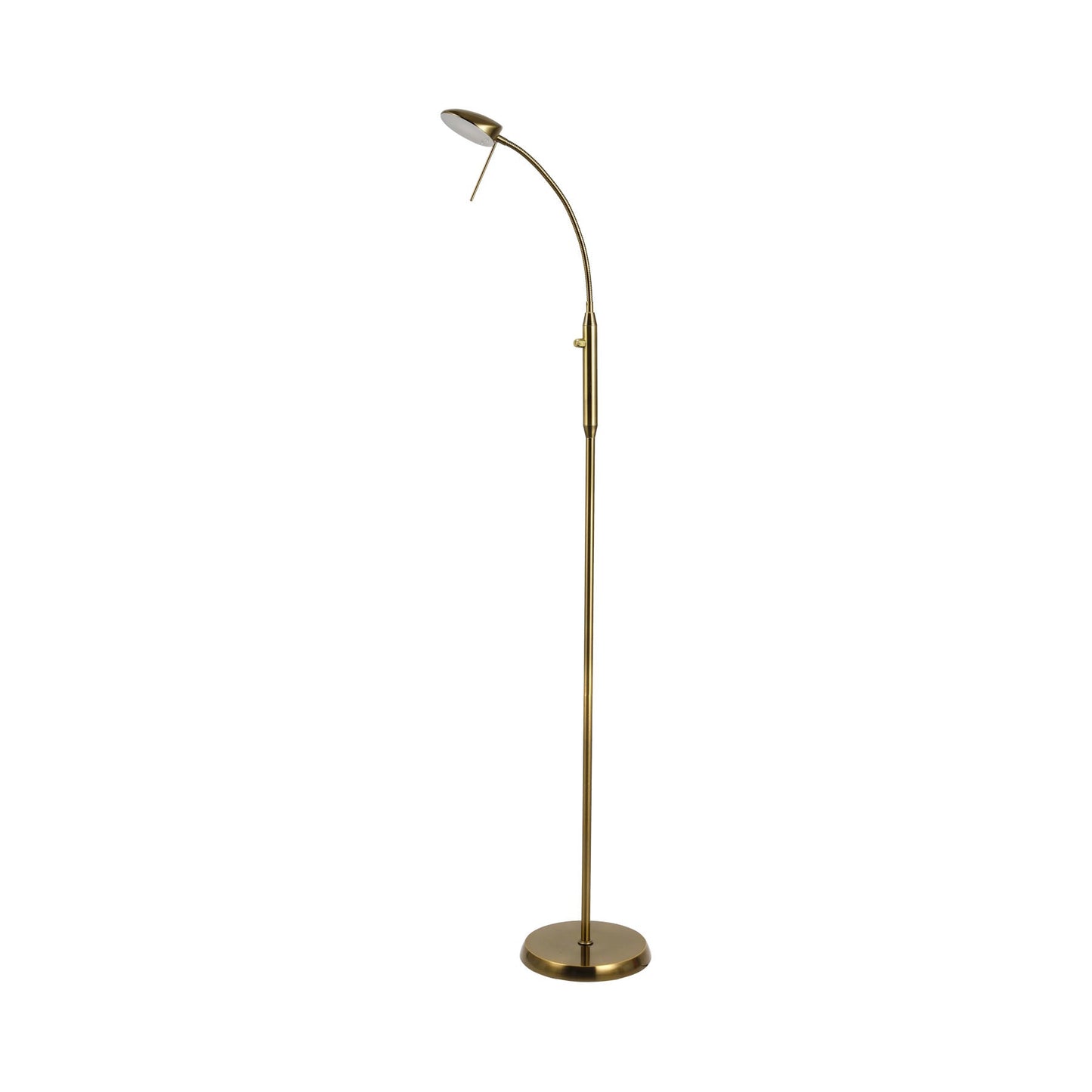 Jella LED Floor Lamp - Antique Brass