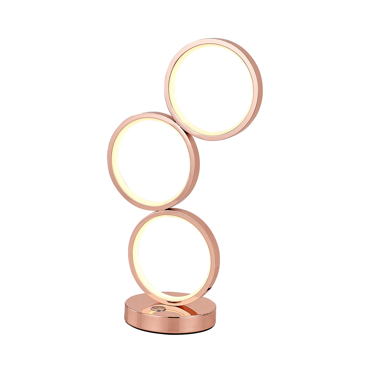 Iva LED Touch Table Lamp - Rose Gold